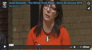 Janet Donnelly speaking on The Whole Truth Panel in on 30 January 2016